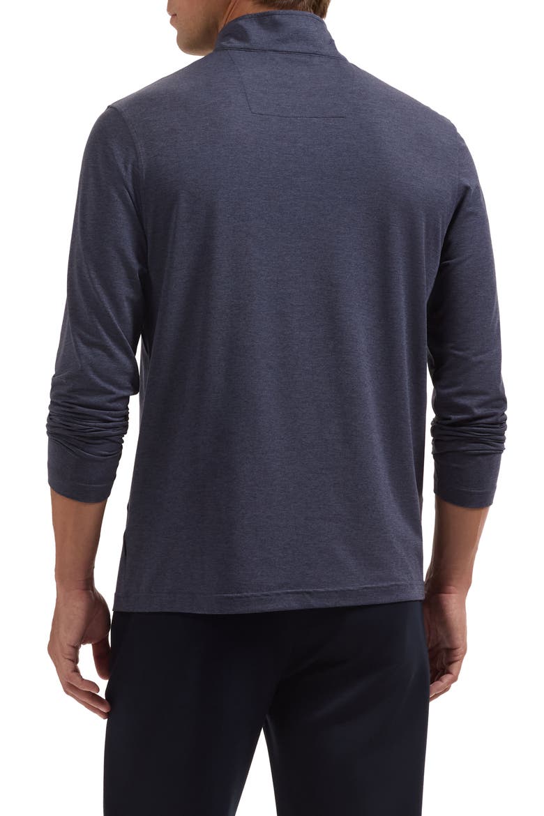 Performance Quarter Zip Pullover, Alternate, color, NAVY