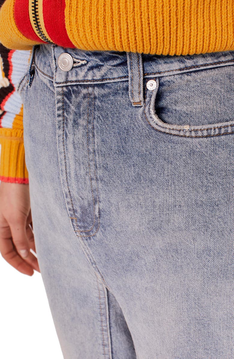 Free People Relaxed Slouch Straight Leg Jeans, Alternate, color, 