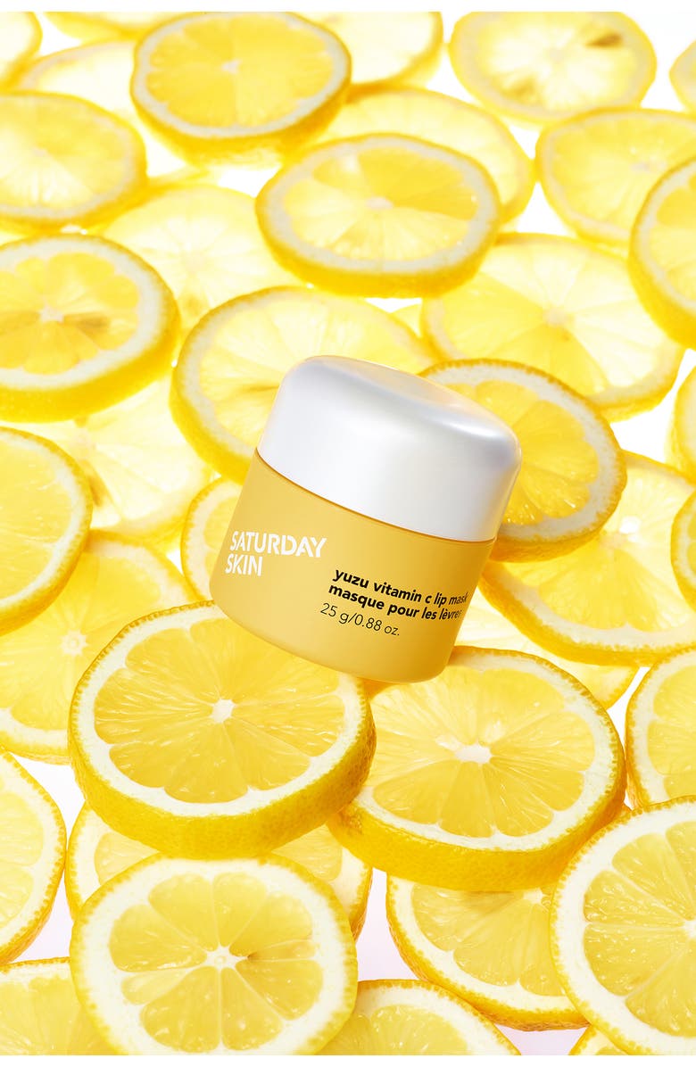 Saturday Skin Yuzu Vitamin C Lip Mask, Alternate, color, 