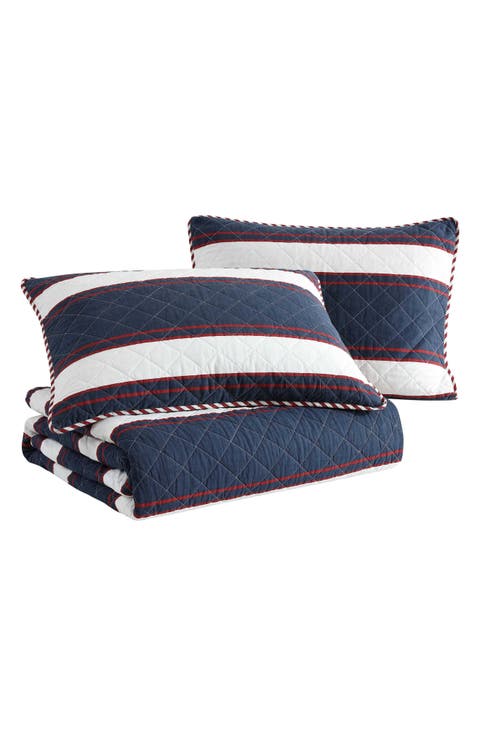 Wesley Quilt & Sham Set