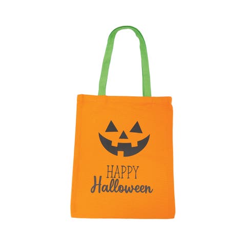 Jack-O-Lantern Halloween Candy Bag