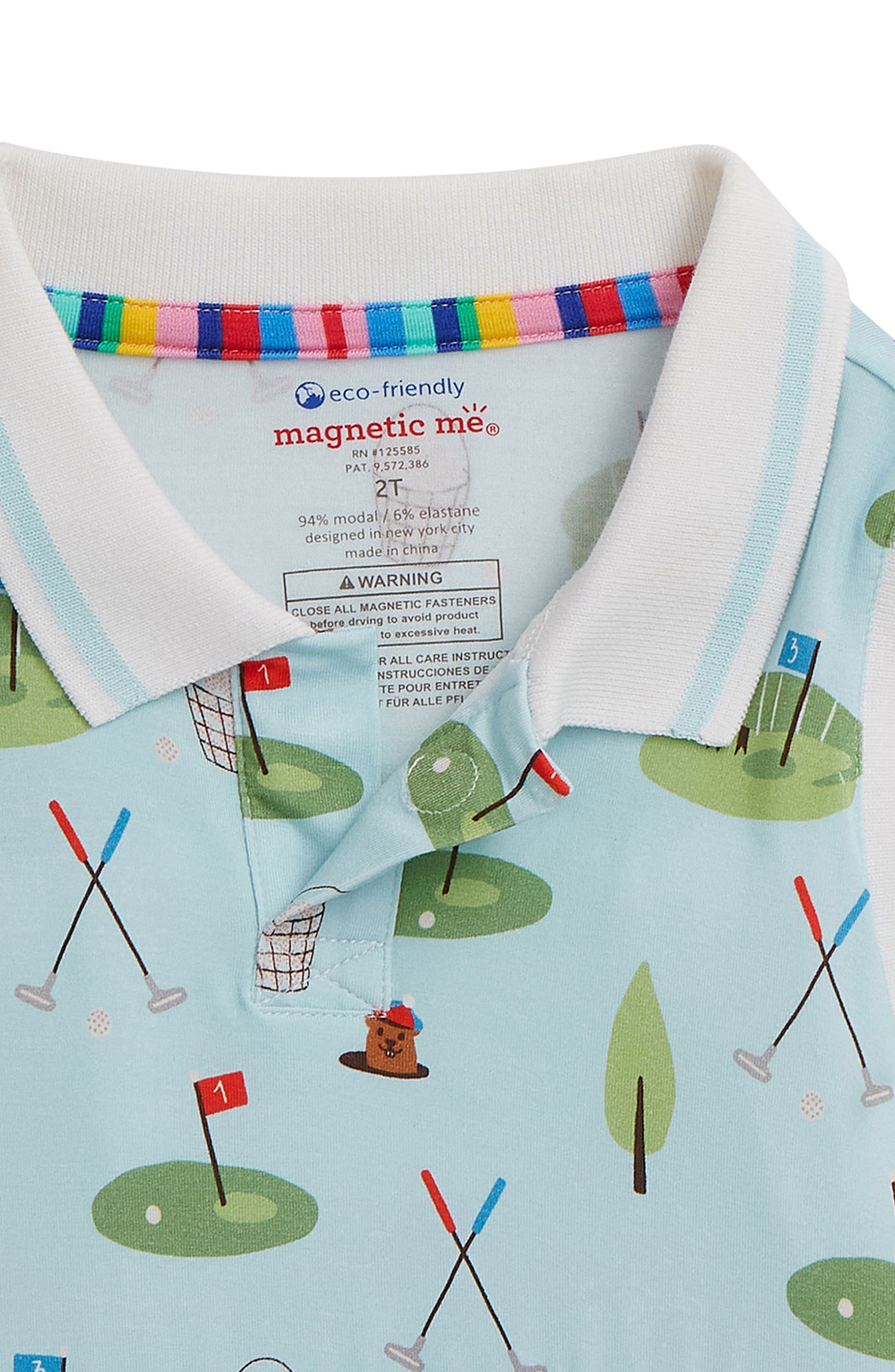 Magnetic Me Kids' Gopher It Magnetic Polo Dress | Nordstrom
