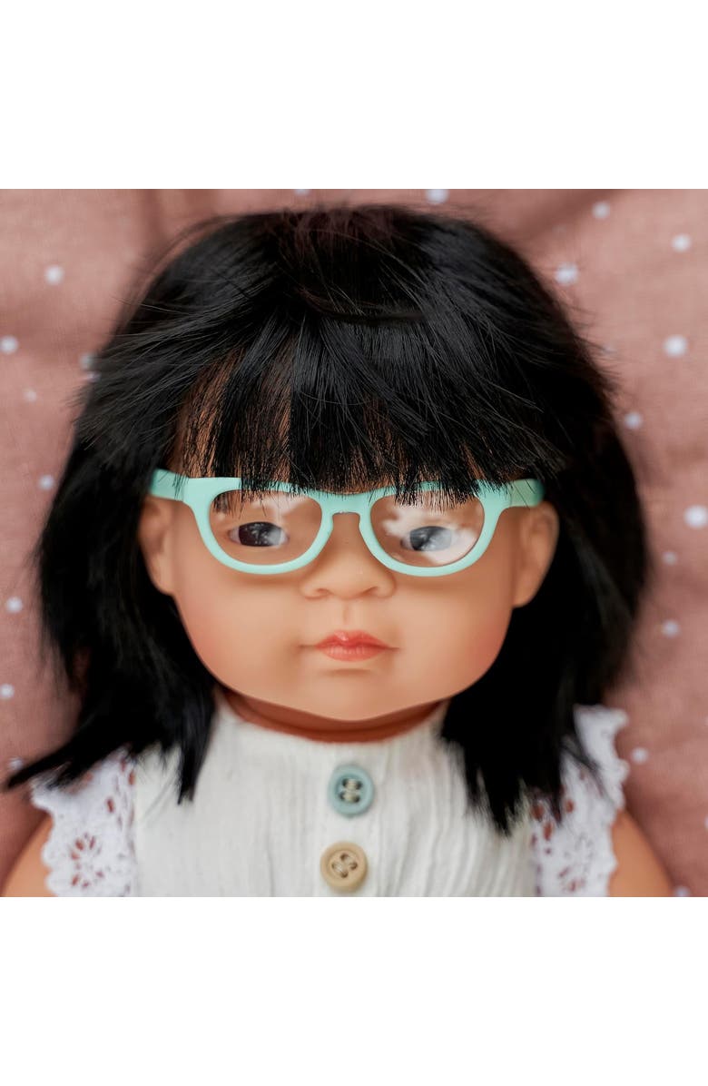 Miniland Doll Accessory Glasses for 15'' Dolls, Alternate, color, Blue-Green