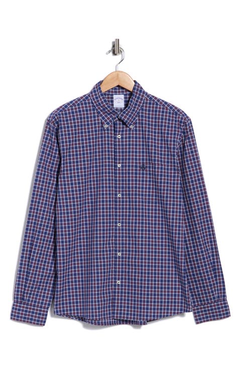Regular Fit Button Down Collar Shirt