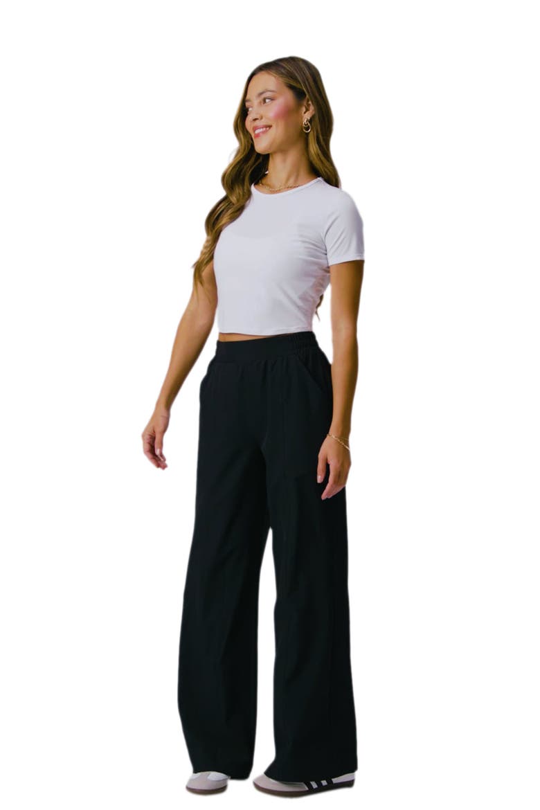 Downtown Wide Leg Pant, Alternate, color, Brutalist Khaki