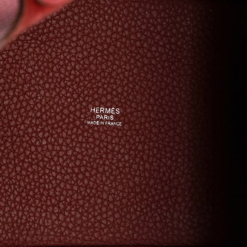 Pre-owned Hermes Hermes Picotin Lock Bag Clemence Pm In Red