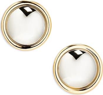 Round Drop Earrings