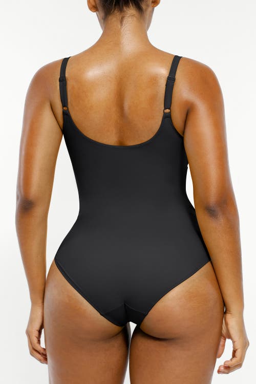 SHAPELLX SHAPELLX SMART SCULPT RIBBED CUTOUT-FRONT SHAPING SWIMSUIT