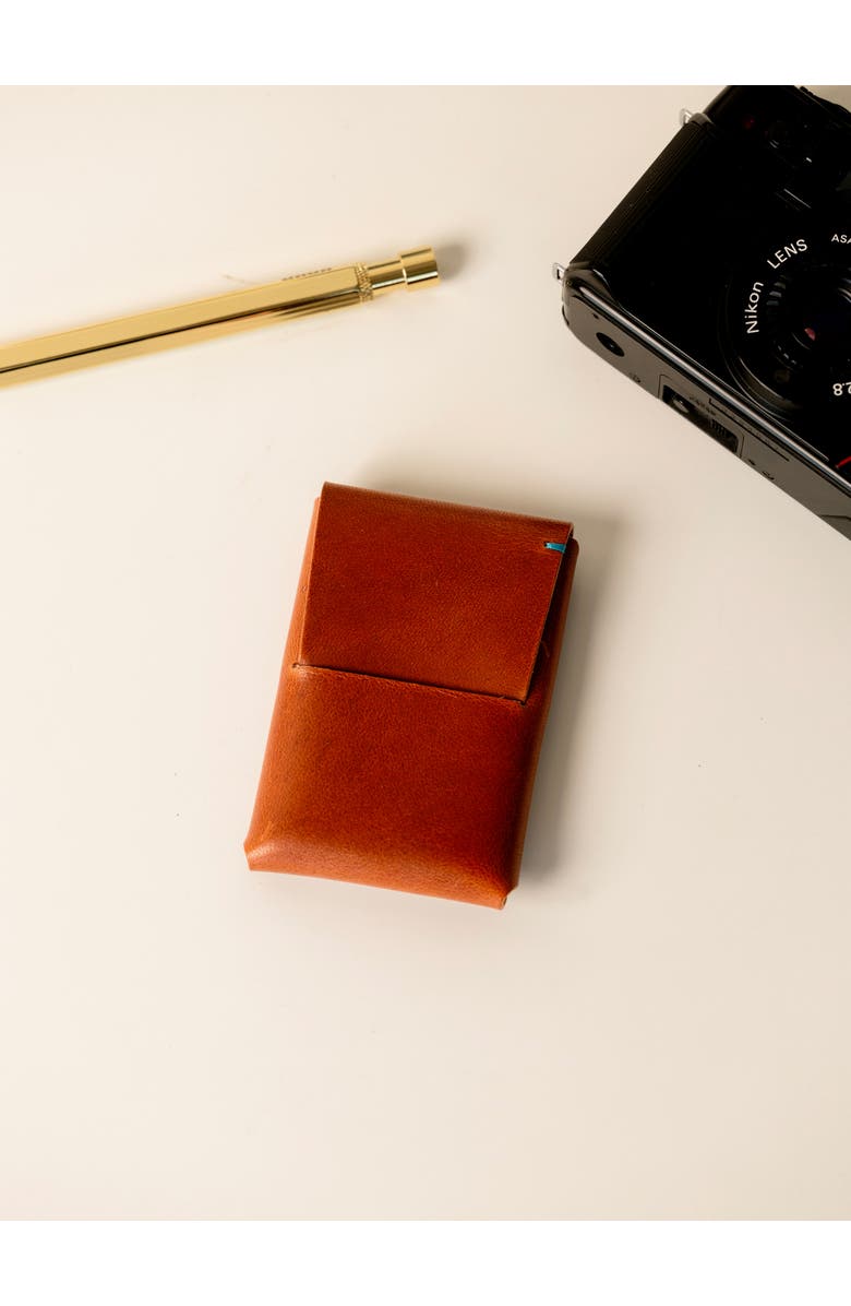 Bluebonnet The Companion Origami Pocket Wallet, Alternate, color, English Tan