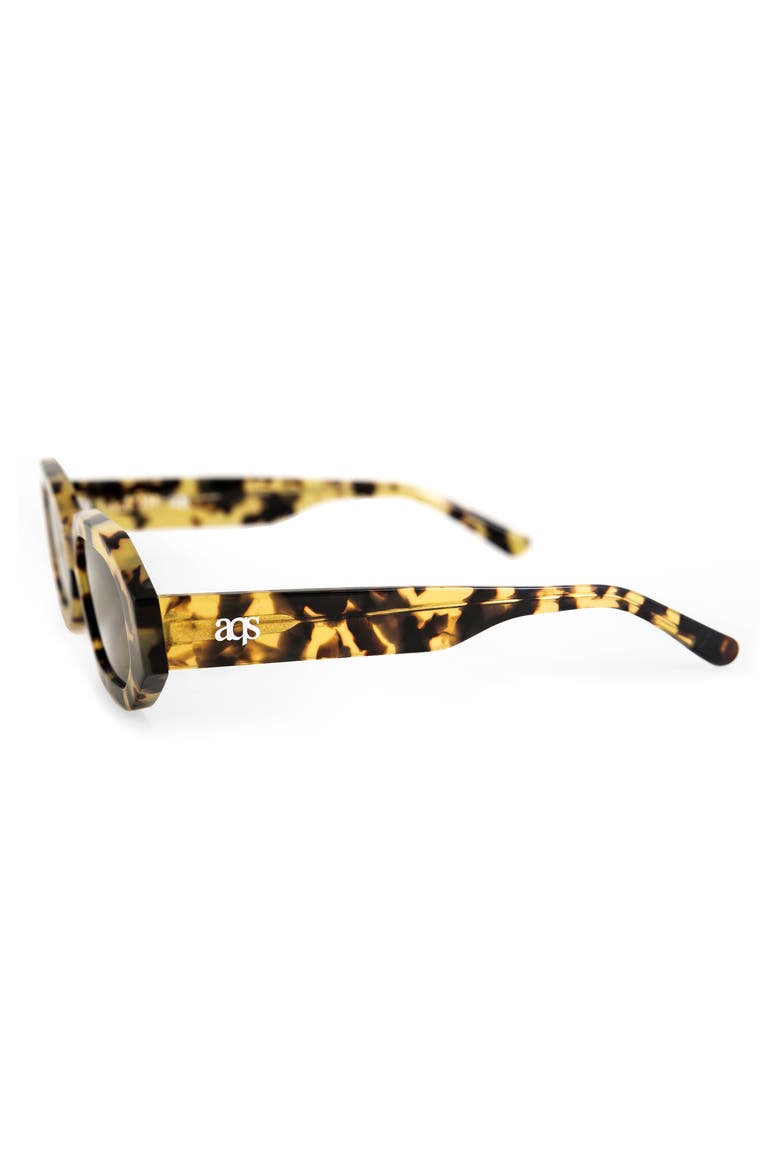 Mia 55mm Polarized Oval Sunglasses, Alternate, color, BROWN