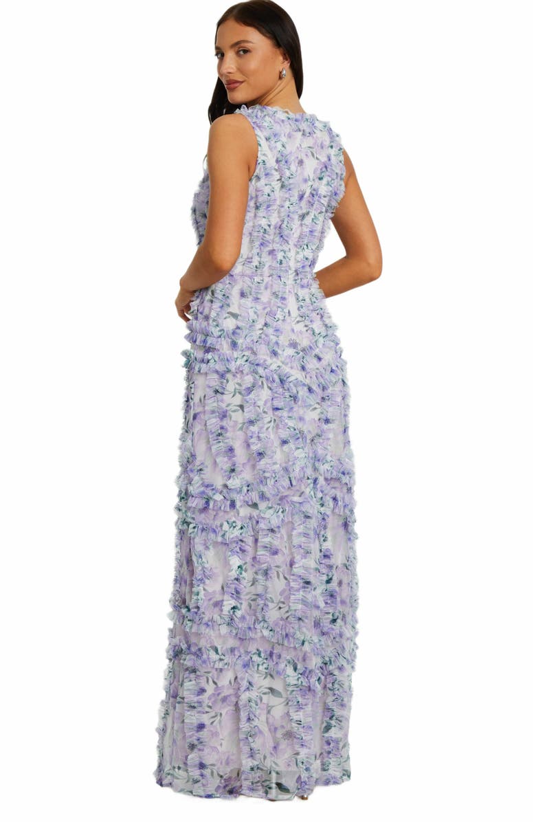 QUIZ Floral Maxi Dress, Alternate, color, 