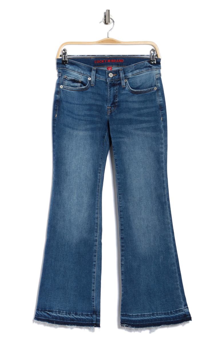 Lucky Brand Mid Rise Sweet Flare Jeans, Alternate, color, Medina - Rlsd