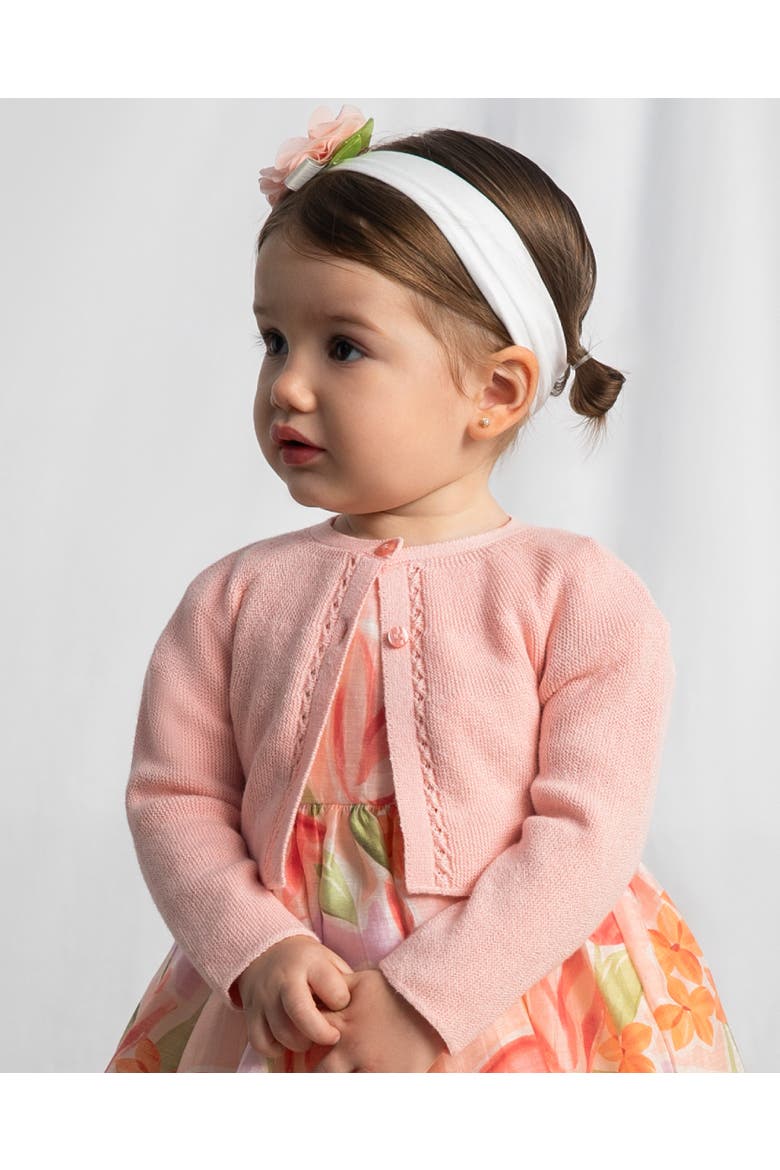 Tricot Cardigan, Alternate, color, Light Pink