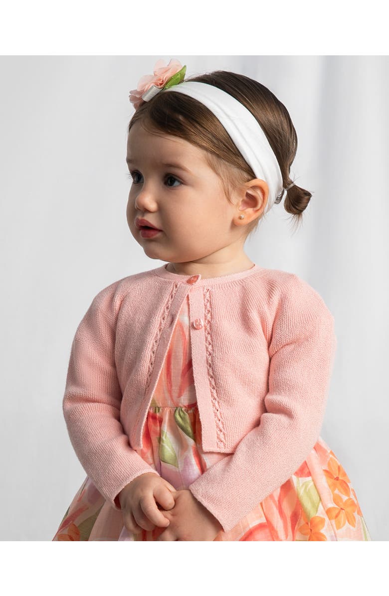 Mayoral Tricot Cardigan, Alternate, color, Light Pink