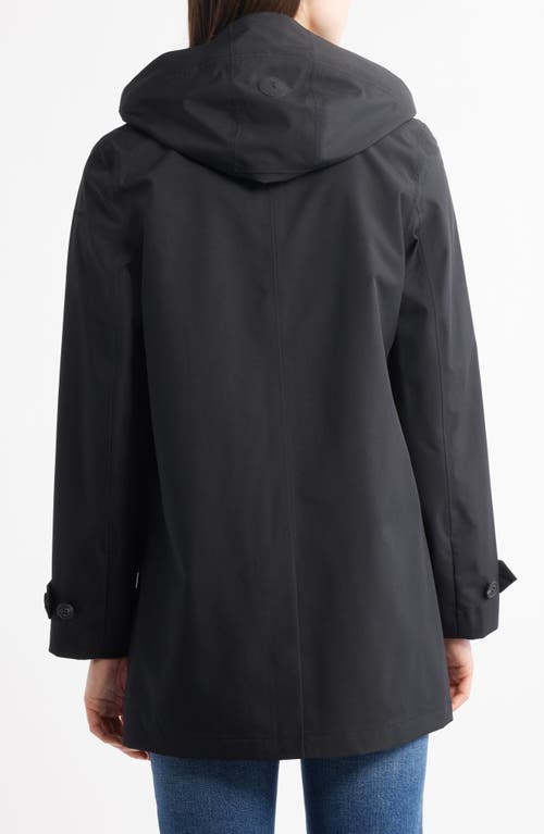 Save The Duck April Packable Hooded Jacket In Black