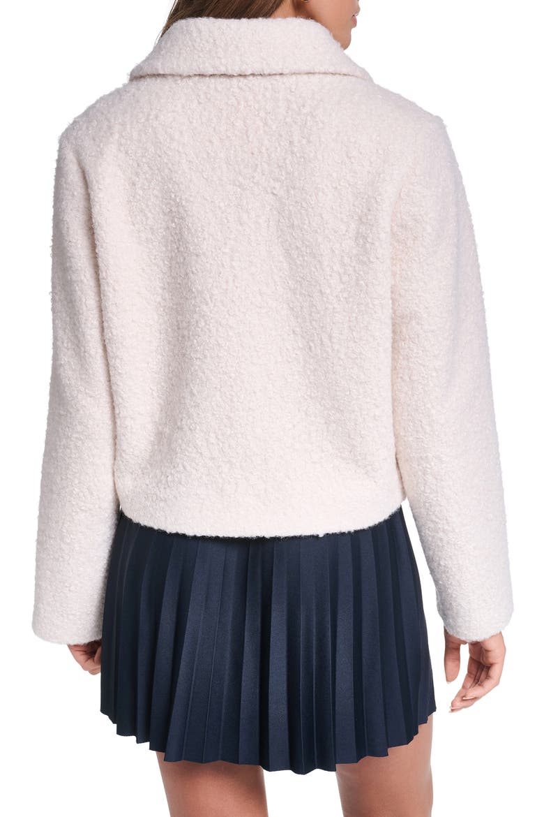Cropped Bouclé Jacket, Alternate, color, CREAM