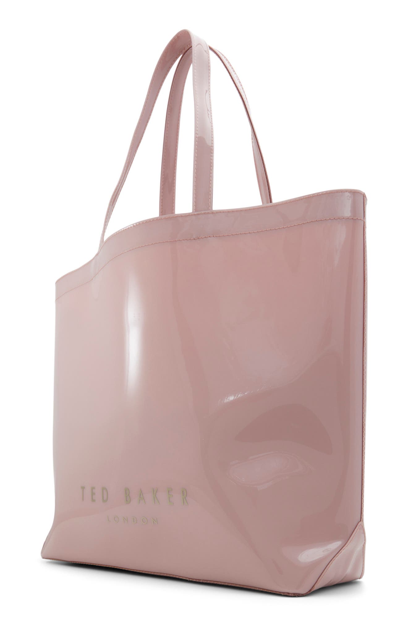 Ted Baker Nicon Knot Bow Large Icon Tote, Alternate, color, Pink