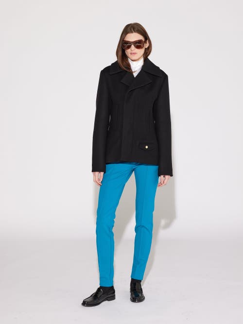 Callas Milano Franke- Zipper Front Moto Jacket In Black