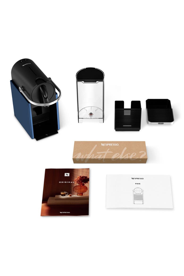 The Pixie Coffee Machine, Alternate, color, BLUE