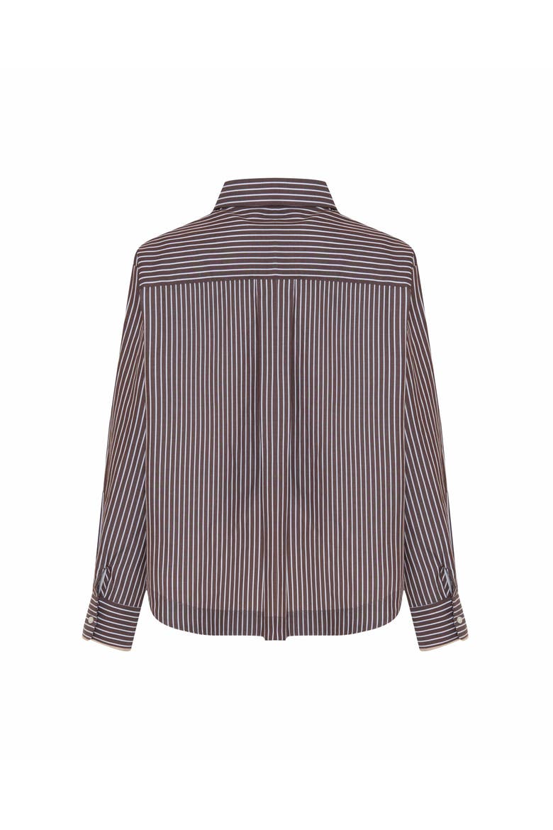 Echo Crystal Collar Shirt, Alternate, color, Huckleberry