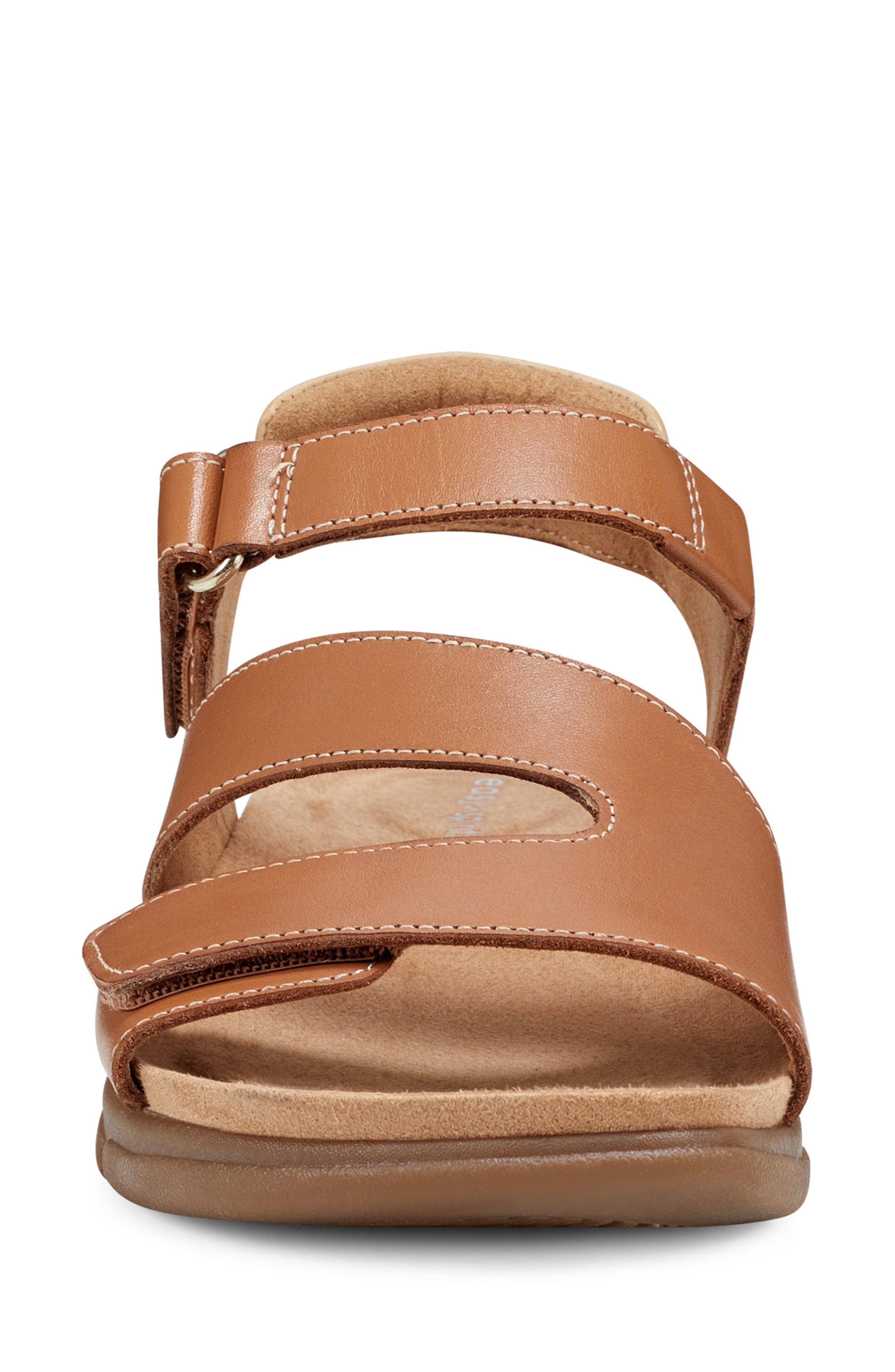 Easy Spirit Mavey Ankle Strap Sandal, Alternate, color, Medium Brown