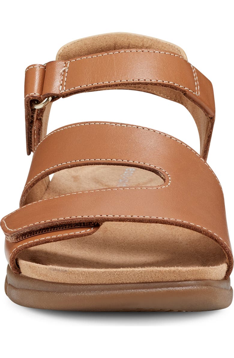Easy Spirit Mavey Ankle Strap Sandal, Alternate, color, Medium Brown