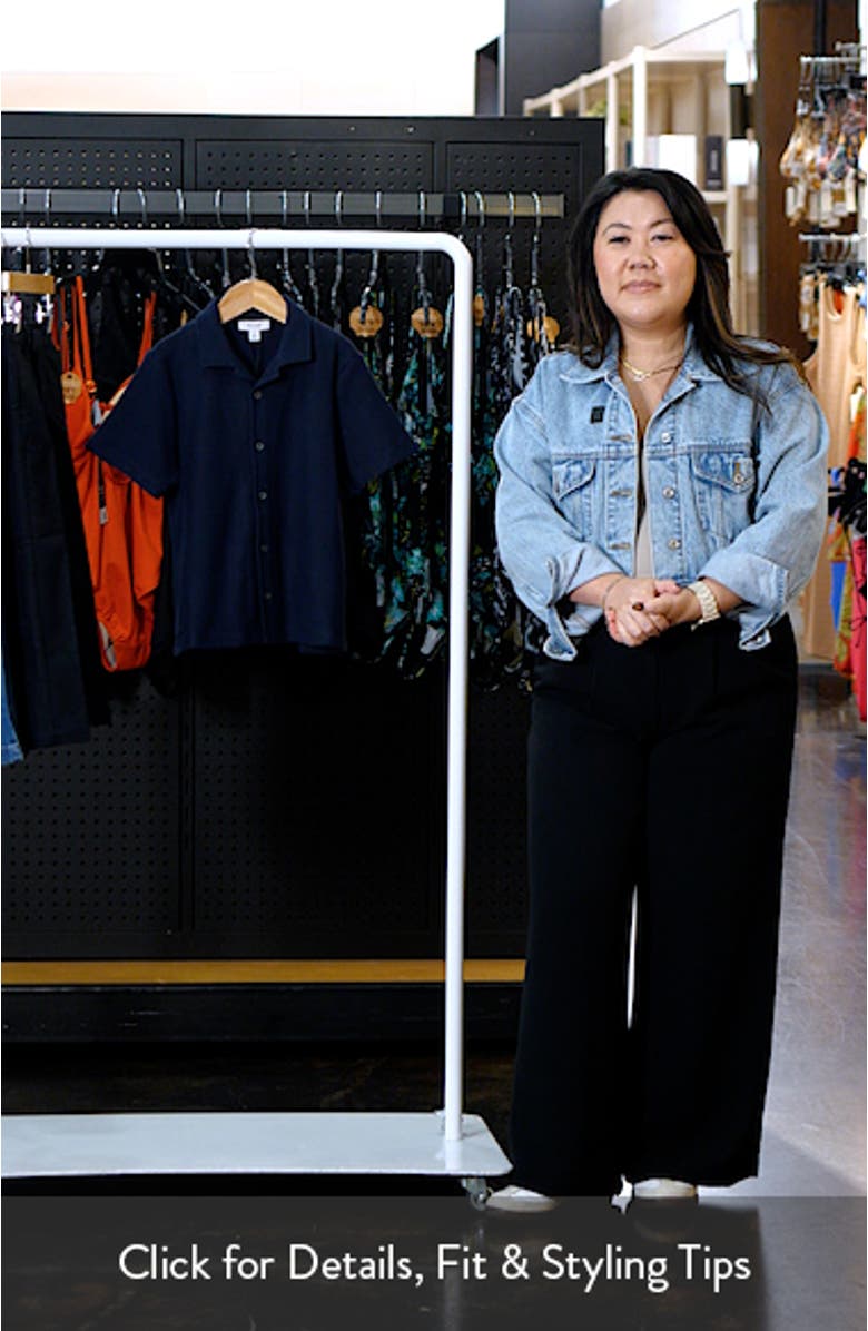 Kids' Gerrard Sr. Short Sleeve Cotton Button-Up Shirt, sales video thumbnail