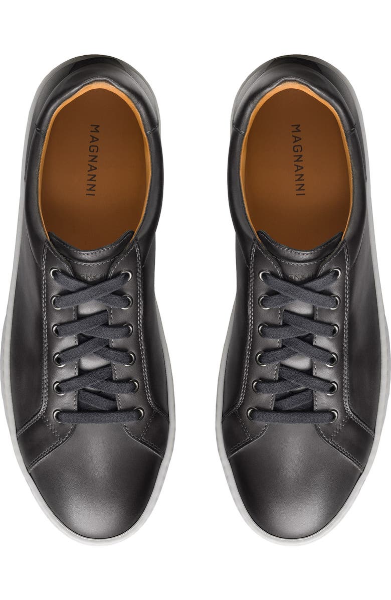 Magnanni Cote Low Top Sneaker, Alternate, color, Dark Grey