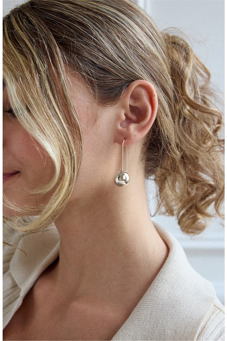 Silver Pisa Earrings, Alternate, color, SILVER