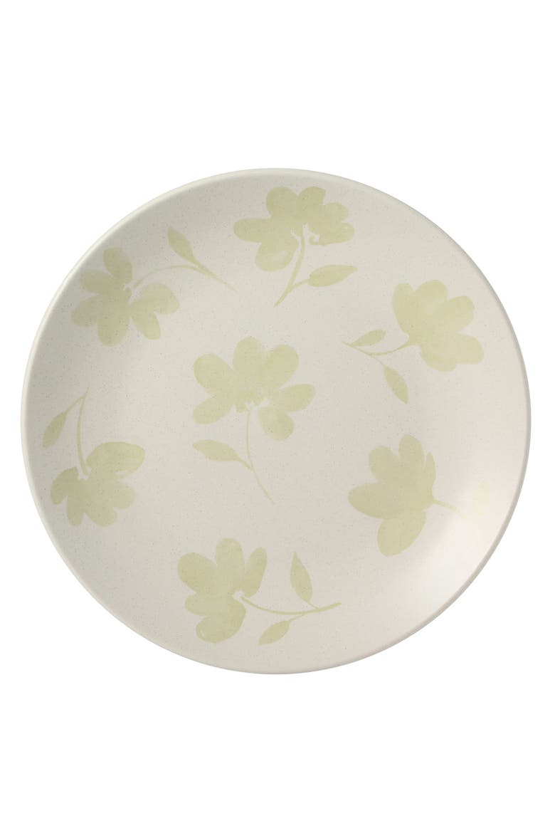 Admiral Hall 16-Piece Floral Stoneware Dinnerware Set, Alternate, color, Green