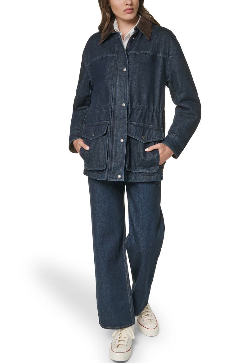 Levi's Corduroy Collar Military Jacket (Women) | Nordstrom