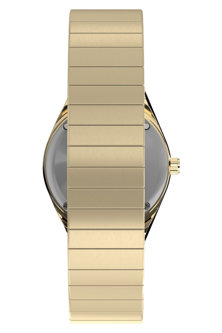 Q Timex® Mini 30mm Stainless Steel Expansion Band Watch, Alternate, color, GOLD-TONE