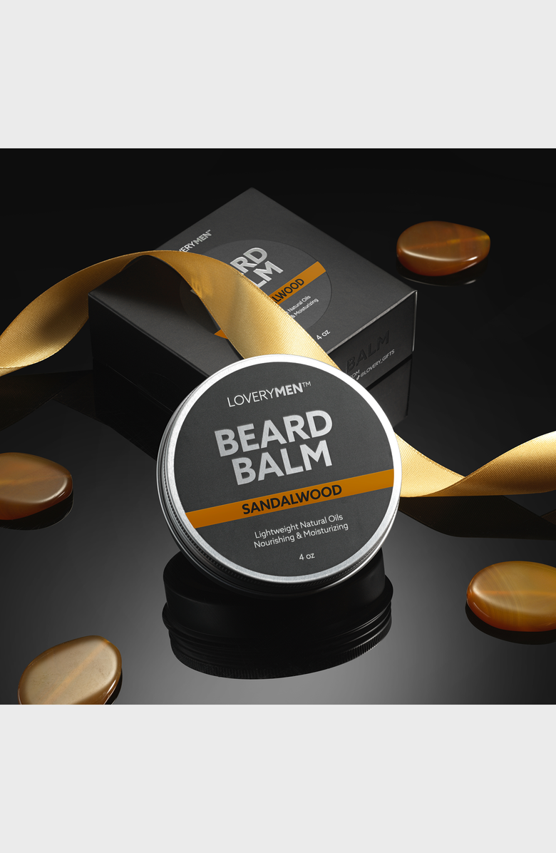 Lovery Beard Balm, Alternate, color, Sandalwood