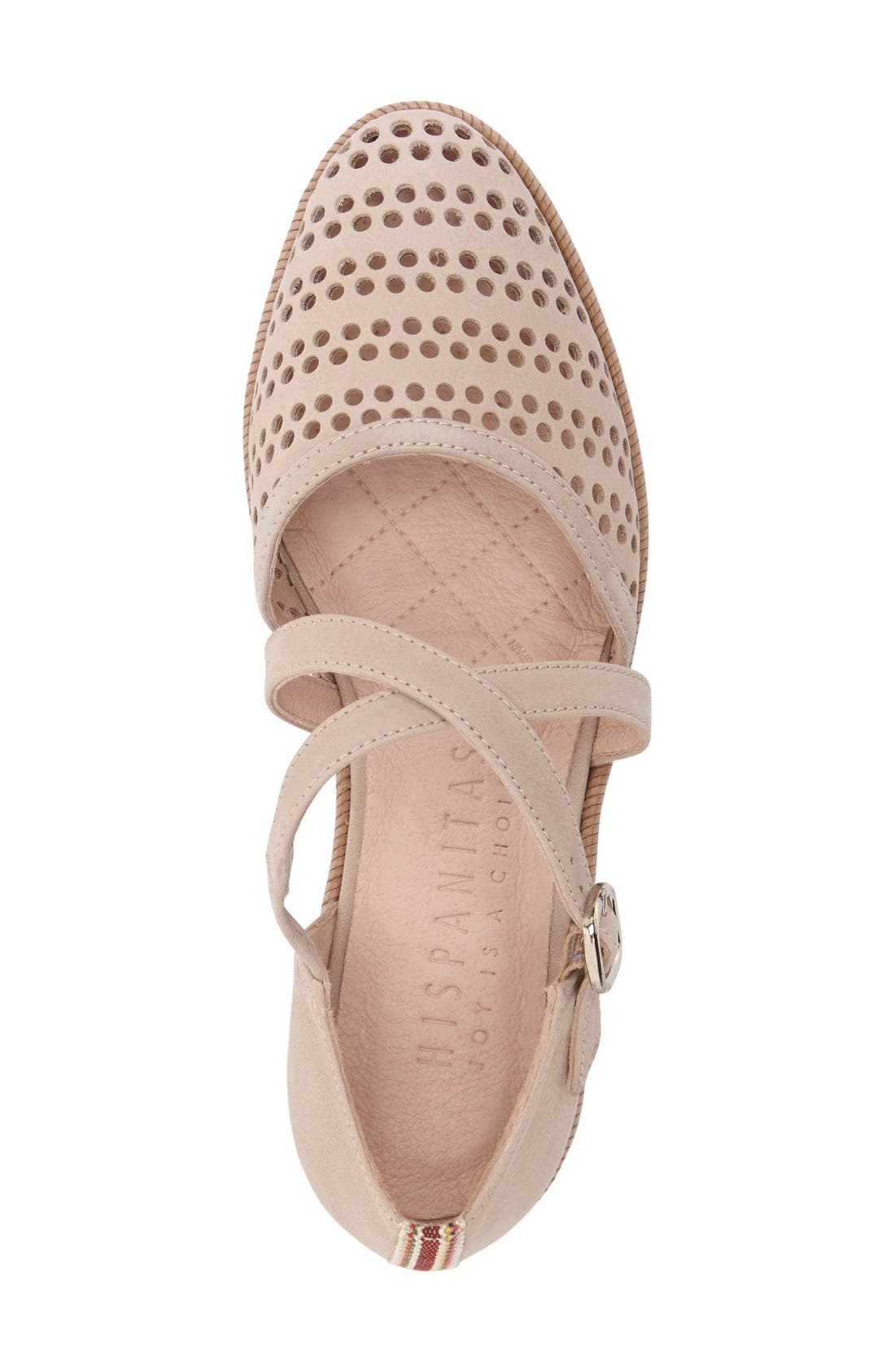 Hispanitas 'Leesa' Perforated Espadrille Platform Flat, Alternate, color, 