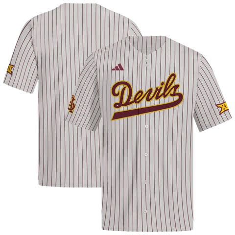 Men's adidas  Gray Arizona State Sun Devils Alternate Replica Baseball Jersey