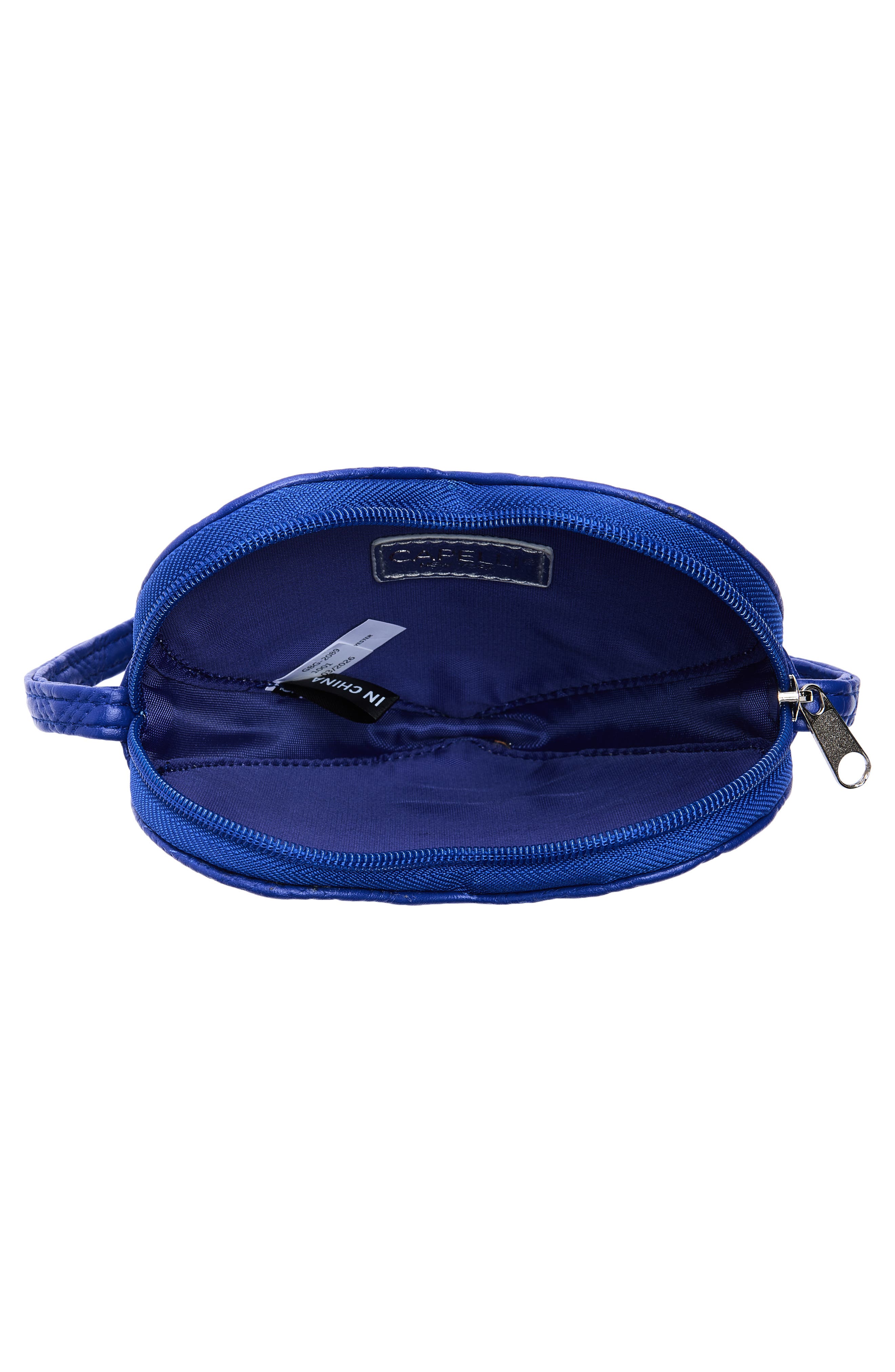 Capelli New York Kids' Quilted Heart Bag, Alternate, color, Blue