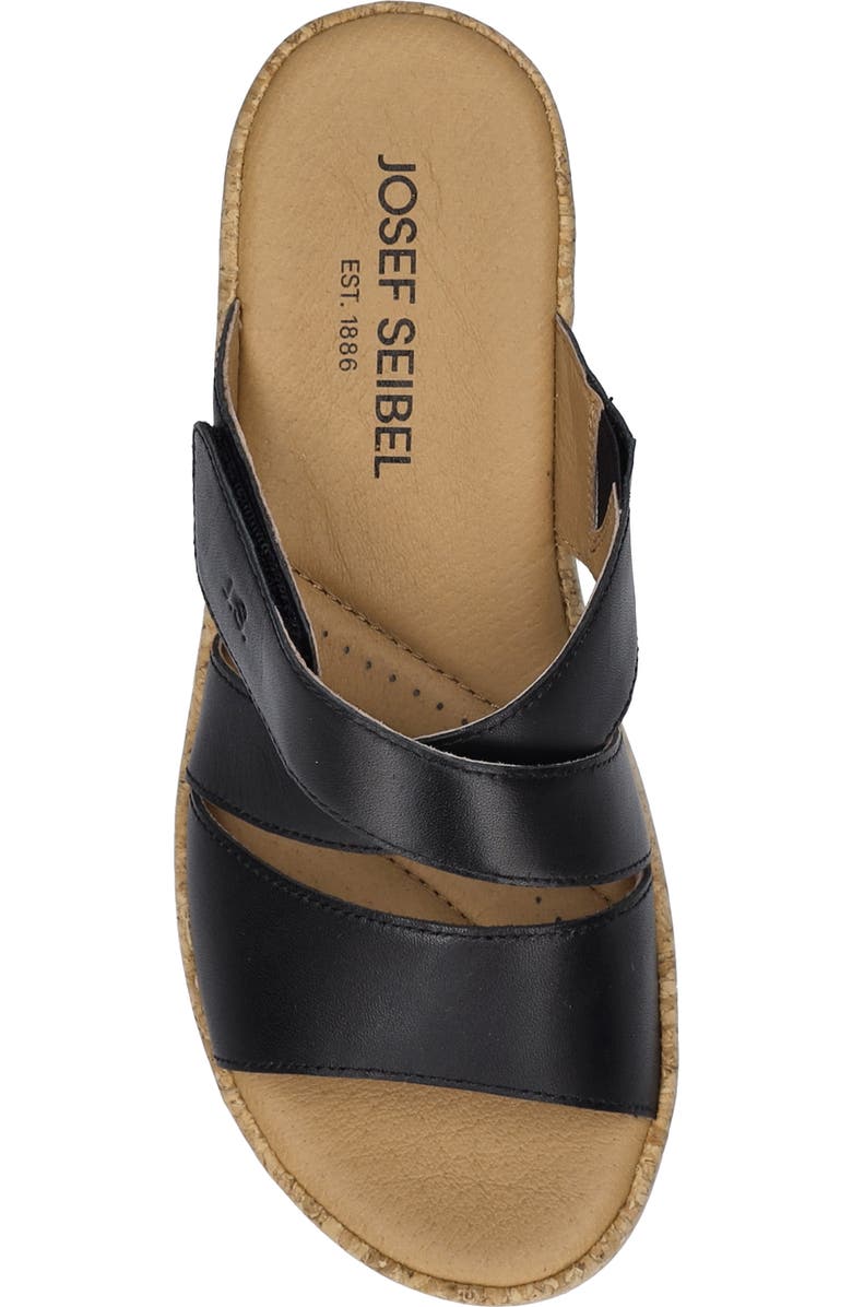 Josef Seibel Evita 04 Platform Wedge Slide Sandal, Alternate, color,