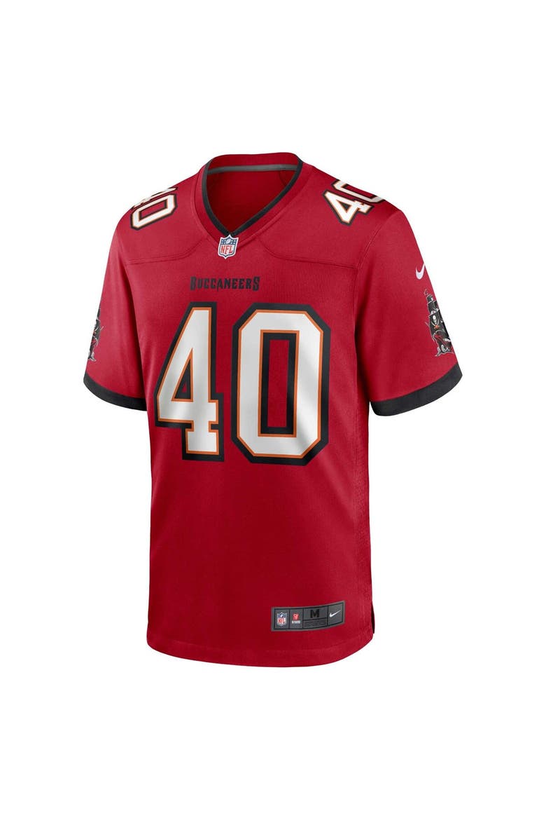 Men's Nike Mike Alstott Red Tampa Bay Buccaneers Retired Player Game Jersey, Alternate, color, Red