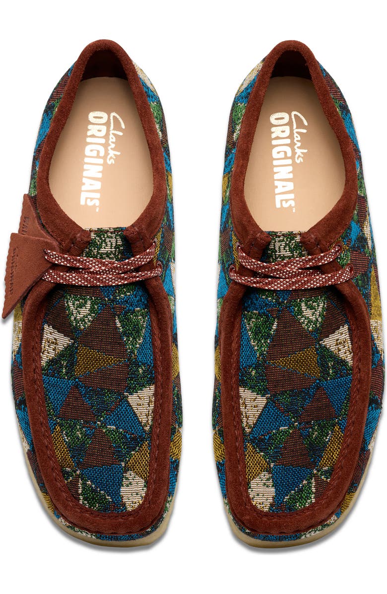 Clarks<sup>®</sup> Originals Wallabee Gore-Tex<sup>®</sup> Waterproof Shoe, Alternate, color, Multicolour Txt
