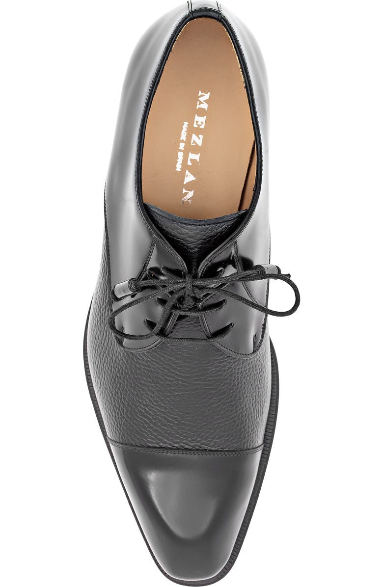 Mezlan Capello Cap Toe Derby, Alternate, color, Black