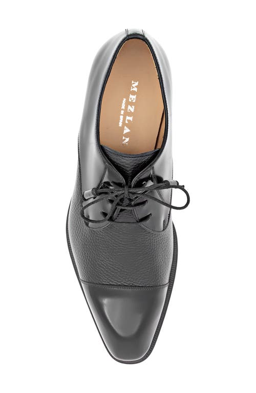 Mezlan Capello Cap Toe Derby In Black