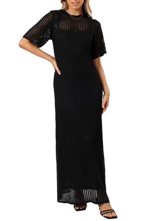 Hollie Open Stitch Maxi Dress
