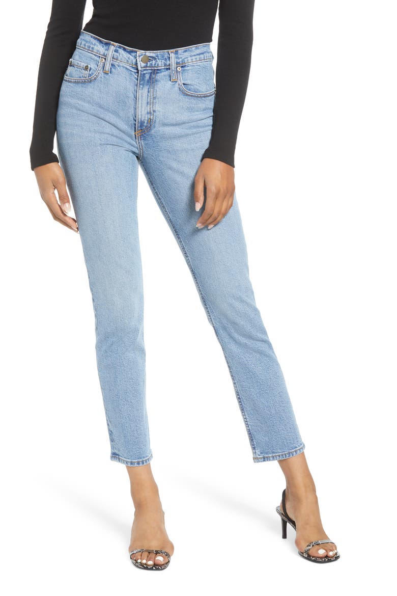 True Slim Ankle Jeans, Main, color, INFLUENCE