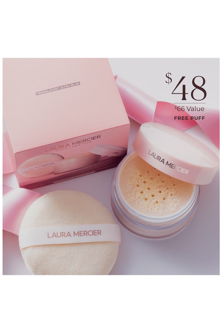 The Finishing Touch Translucent Loose Setting Powder Ultra-Blur & Velour Puff Gift Set $48 Value, Alternate, color, TLSP UB TRANSLUCENT