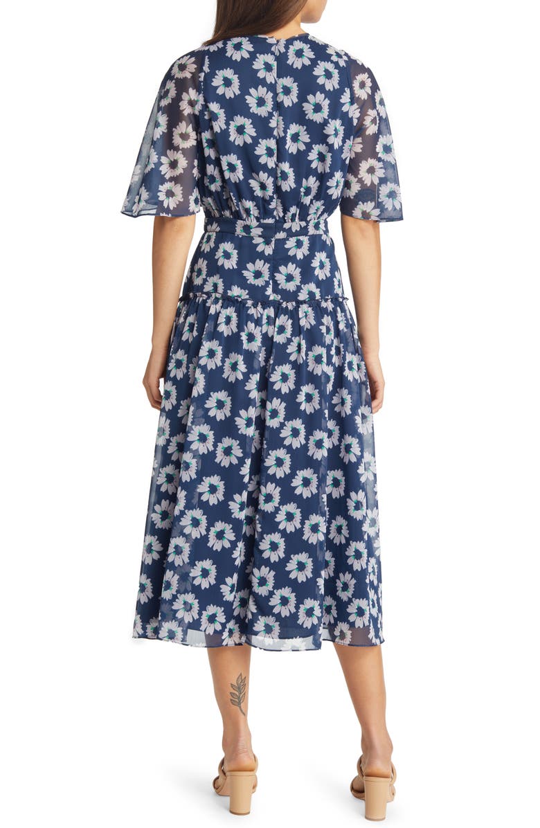Ted Baker London Marllee Tiered Midi Dress, Alternate, color, 