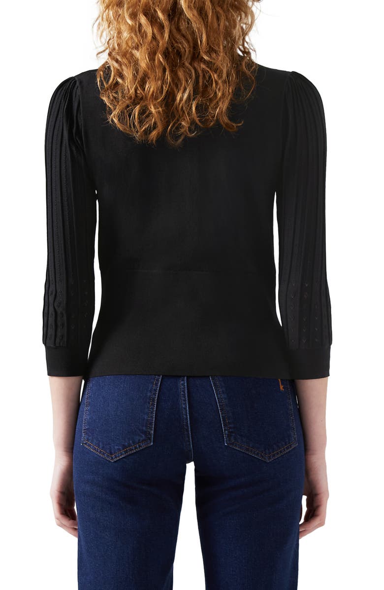 LK Bennett Freida Knit Top, Alternate, color, 