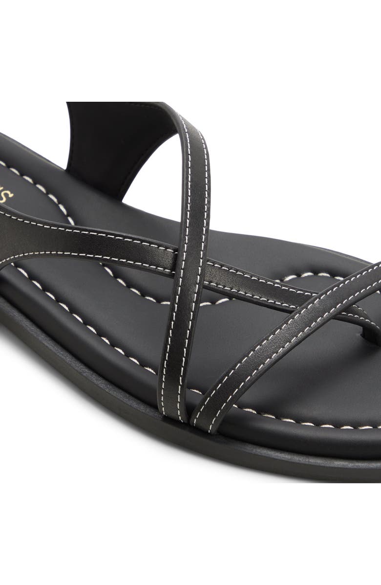 G.H.BASS Palmer Ankle Strap Sandal, Alternate, color, Black