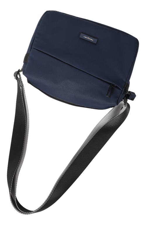Hedgren Neutron Crossover Messenger Bag In Navy Cosmos