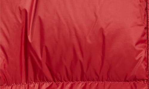 Amiri Bones Down Puffer Jacket In Deep Red