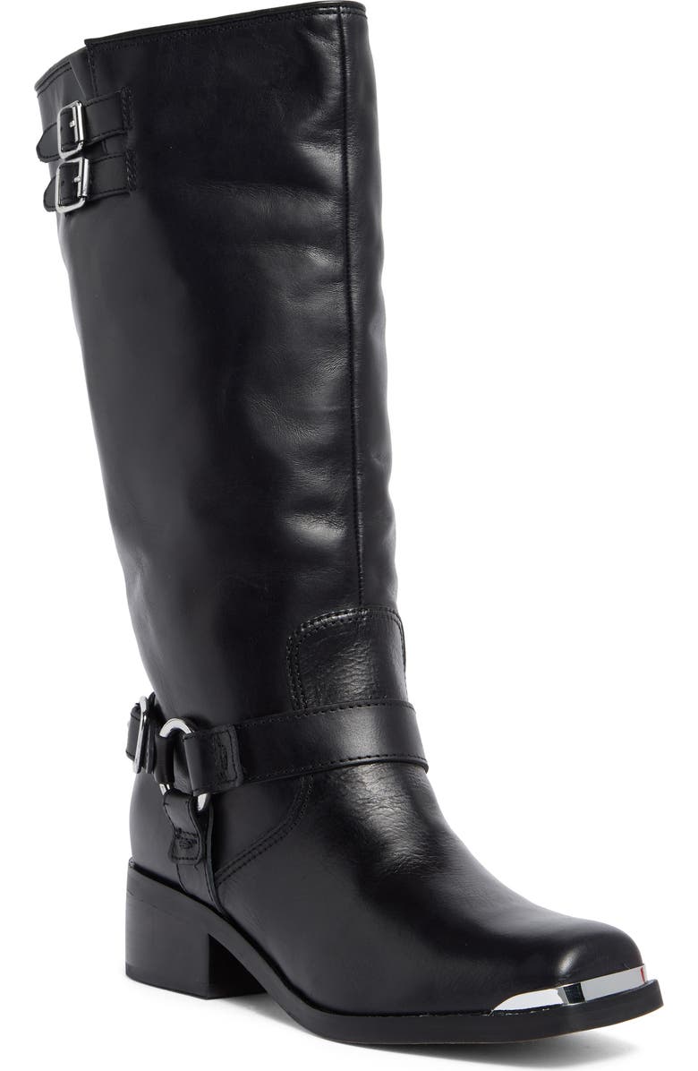 Dolce Vita Evi Leather Moto Boot, Main, color,